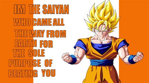 1) gohan and krillin seem alright, but most people put them at around 1,800 , not 2,000. Dragon Ball Z Goku quote to Frieza (school project) - YouTube