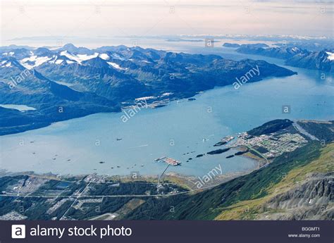 Alaska Valdez Alyeska Pipeline Terminal Stock Photo 27412449 Alamy