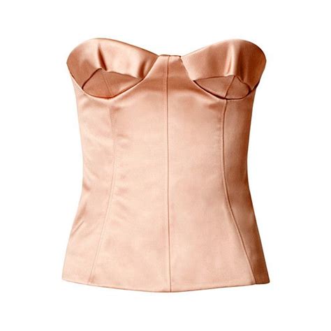 Burberry Springsummer 2013 Bustier Pink Bustier Top Corsets And