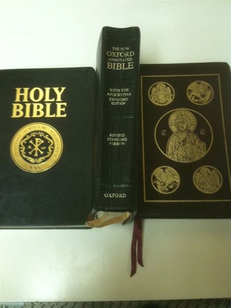 Catholic Bibles Three Of My Favorite Editions Of The Rsv