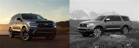 2022 Ford Expedition Vs 2022 Toyota Sequoia Near Austin