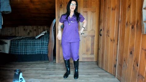 The Mad Doctor Scientist In Rubber And Hunter Boots Pov Femdom