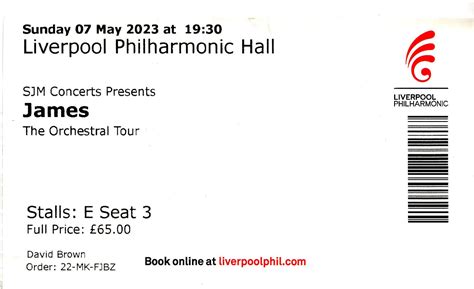 One Of The Three Liverpool Philharmonic Hall 7th May 2023 The