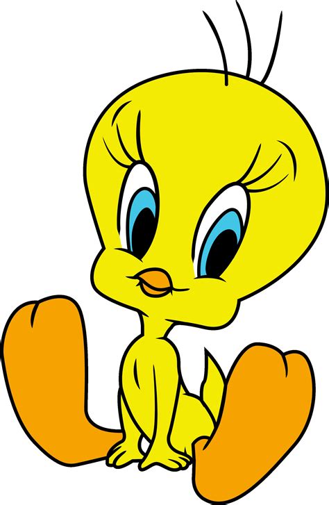 Baby Tweet Bird From Looney Tunes SVG PNG DXF Digital Files For Cricut