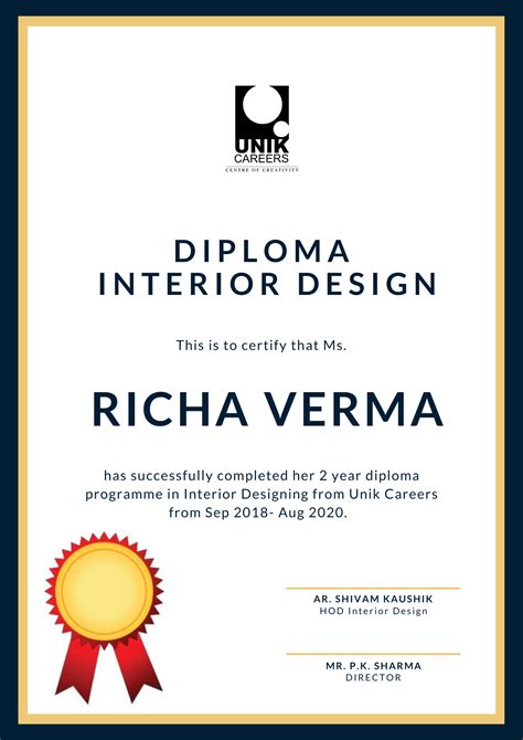 Total 79 Images Diploma Of Interior Design Vn