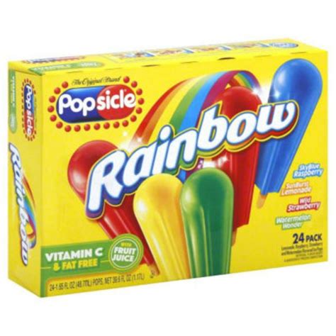 Popsicle Rainbow Ice Pops From H E B In Austin Tx