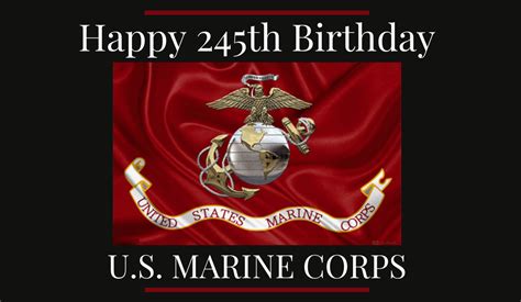 245th Birthday The Us Marine Corps Veterans Care