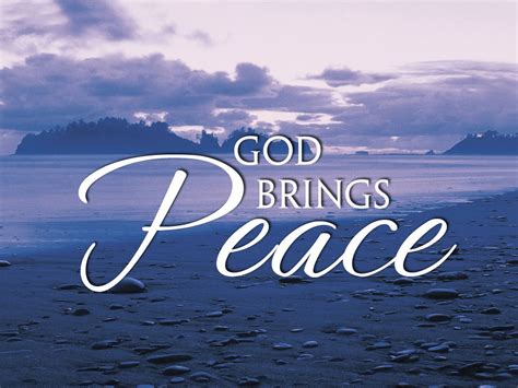 Peace From God Peace With God Harvest Church Of God