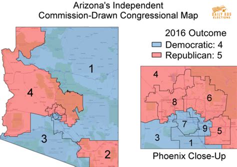 30 Arizona Congressional Districts Map Map Online Source