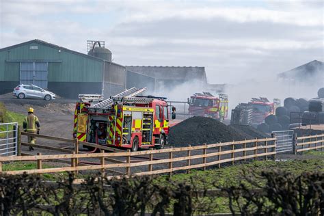 Firefighters Spent More Than 21 Hours Tackling West Fife Farm Fire