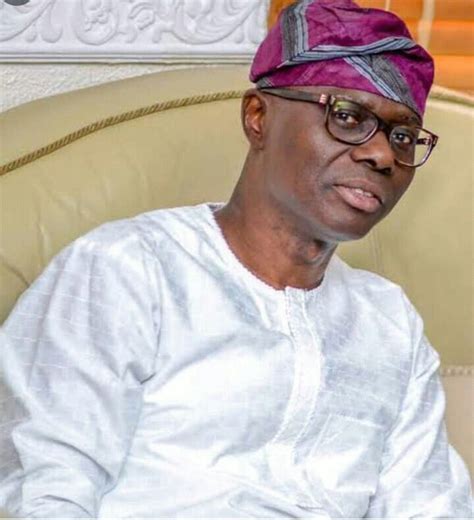 Osinbajo Declaration Brouhaha Caption This Picture Of Lagos Governor Sanwo Olu Politics