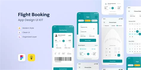 Flight Booking App Design Figma