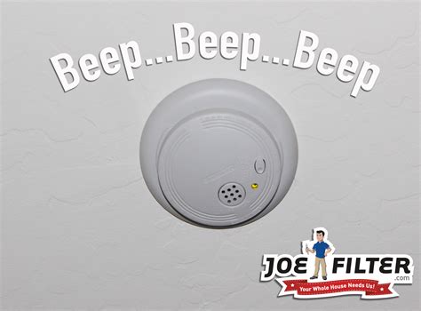 The Joe Filter Blog Why Are My Smoke Detectors Beeping