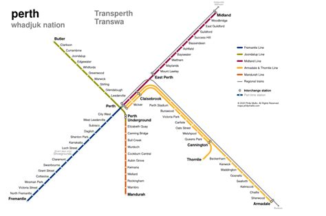 My Map Of Perths Urban Rail Network Feedback Welcome Perth