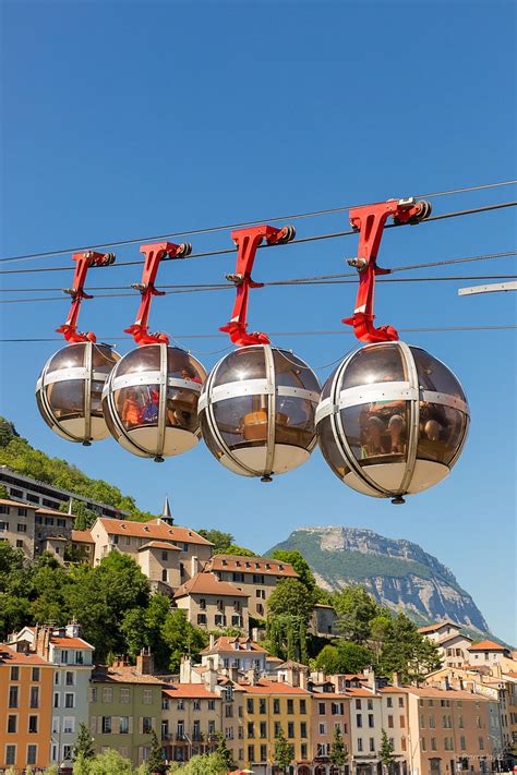 Photos Sur Grenoble Et Les Alpes Bulles Téléphérique Bastille