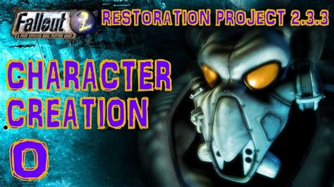 Fallout 2 Character Creation Part 0 Youtube