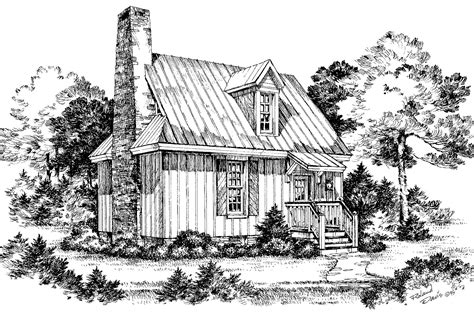 Cabins And Cottages Under 1000 Square Feet Small Cottage Plans
