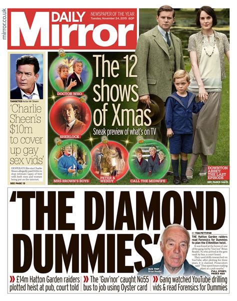 Daily Mirror 2015 11 24