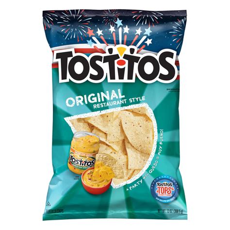 save on tostitos tortilla chips original restaurant style order online delivery stop and shop