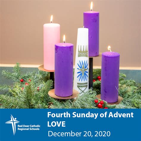 Fourth Sunday Of Advent Love Red Deer Catholic Regional Schools