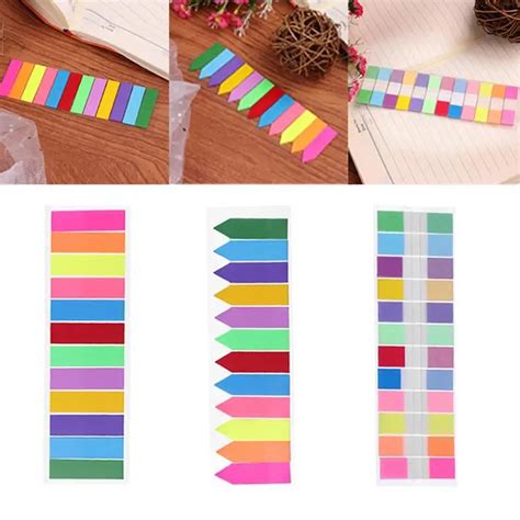 Pcs Colors Index Memo Pad Stickers Sticky Notes Notepad N Times