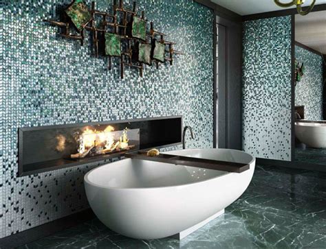 See how top designers create both timeless and trendy looks with marble, cement, ceramic, porcelain, faux wood and glass tile. bathroom mosaic tiles | Concept Design
