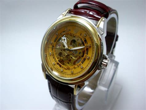 Jam tangan wanita branded rolex lady datejust automatic via arlojipro.com. **RESTOK BEST SELLER** Jam Tangan Rolex Skeleton Automatic ...