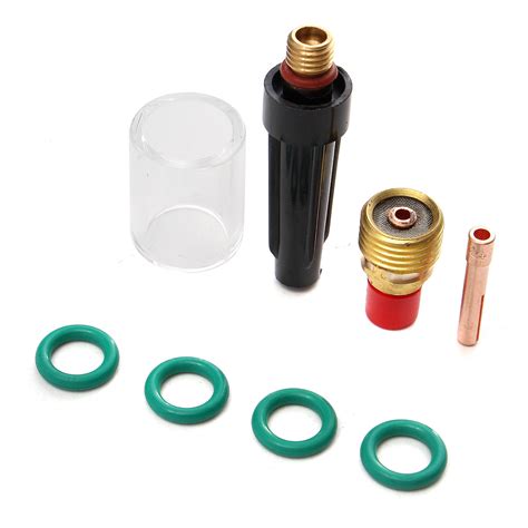 Pcs Inch Tig Welding Torch Gas Lens Pyrex Cup Kit For Tig Wp