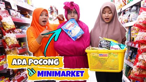 Nganterin Pocong Pink Belanja Di Minimarket Chikaku Channel Youtube