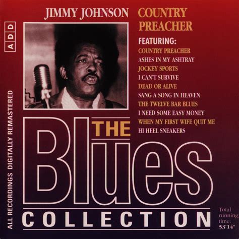 The Blues Collection 83 Country Preacher Jimmy Johnson Mp3 Buy Full
