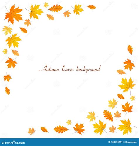 Autumn Leaf Gold Background Stock Vector Illustration Of Maple