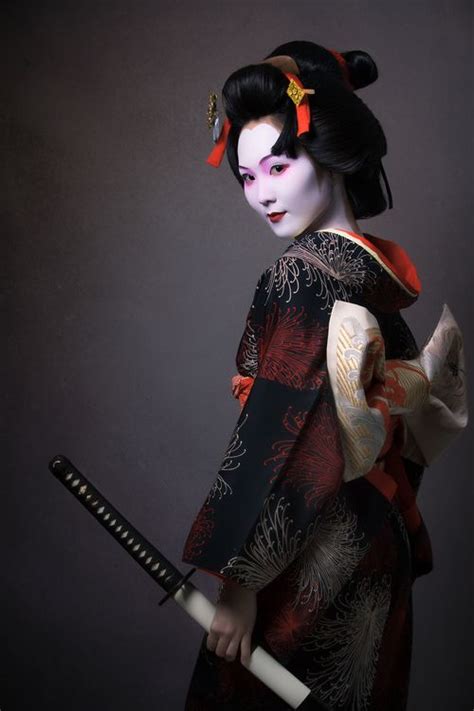 The Geisha Photoshoot Dade Freeman Geisha Female Samurai Japanese