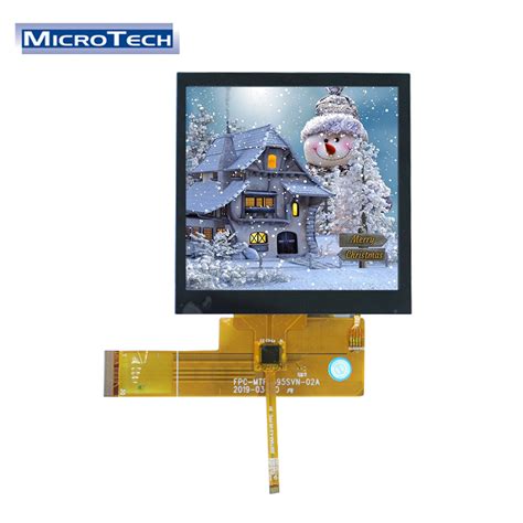 395 Inch 480480 Rgb All Hd Color Screen Mipi Interface 40 Tft Lcd