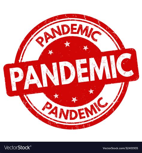 Pandemic Sign Or Stamp Royalty Free Vector Image