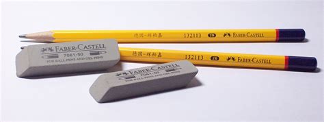 Filefaber Castell Pencil And Eraser Wikimedia Commons