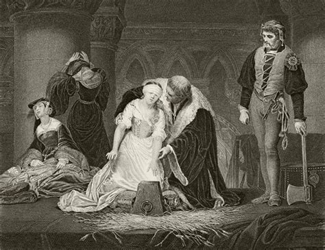 The Execution Of Lady Jane Grey 12 February 1554 From The National