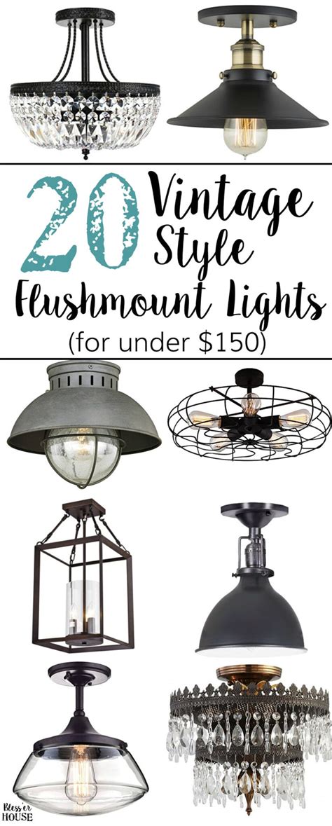 Maybe you would like to learn more about one of these? 20 Vintage Inspired Flush Mount Lights on a Budget