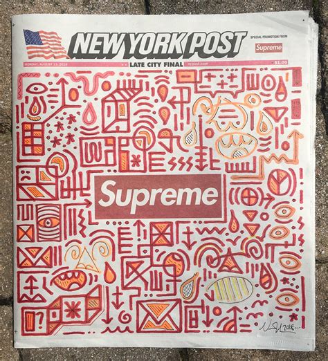 Supreme New York Post Doodle Rsupremeclothing