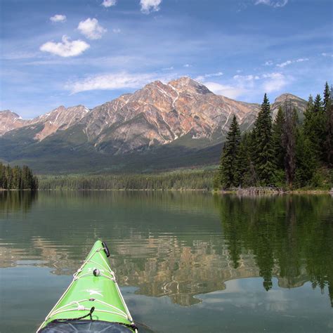 Pyramid Lake Jasper Alberta Kayaking ⭐️⭐️⭐️⭐️landscape Paysage