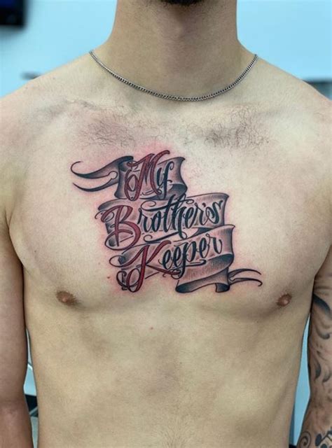 Brothers Keeper Tattoo 50 Best My Brothers Keeper Tattoos Ideas