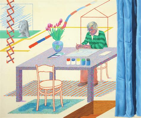 Artist David Hockney Says The Drive To Create Pictures Is Deep Within