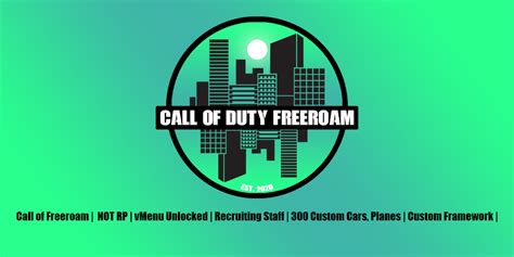 Call Of Duty Freeroam Not Rp Vmenu Unlocked Recruiting Staff