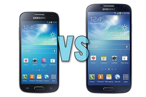 Samsung Galaxy S4 Mini Vs Galaxy S4 Whats The Difference P