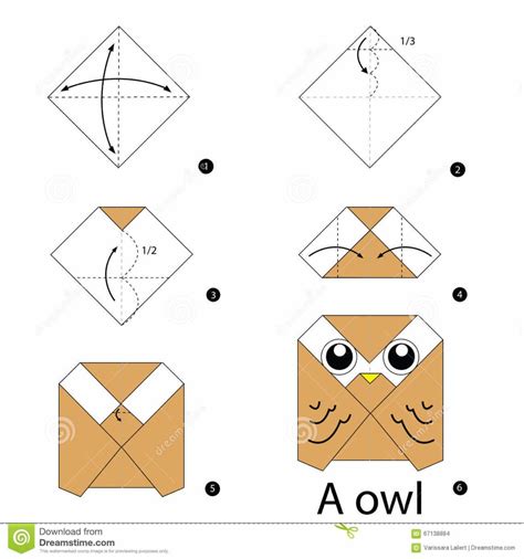 Origami Origami Easy Origami Owl Instructions How To Make A Paper