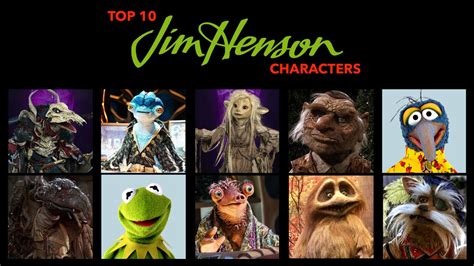 My Top 10 Favorite Jim Henson Characters By Jackskellington416 On