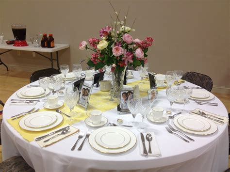 Ladies Banquet 2012 Banquet Tablescapes Table Settings Party Ideas