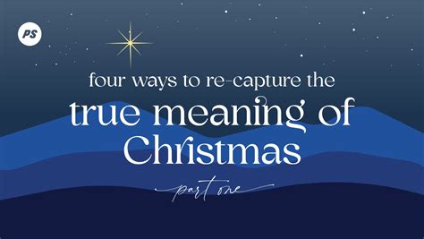 Real Meaning Of Christmas