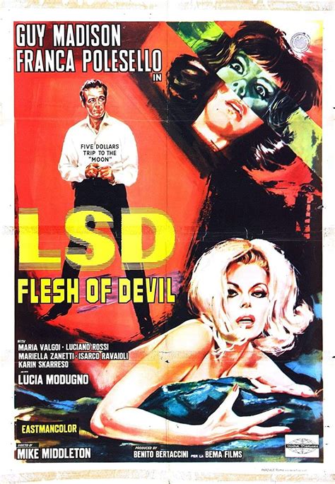 74367 Lsd Flesh Of Devil Movie Rare Sex Drugs Xxx 420 Decor Wall 36x24 Poster Print