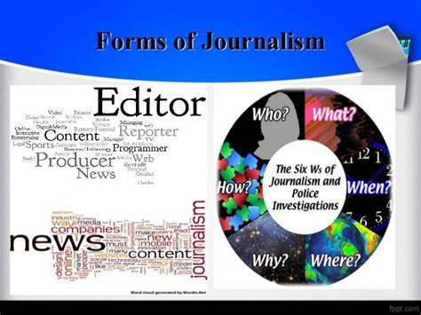 What Is Journalism Discuss Role And Types Of Journalism