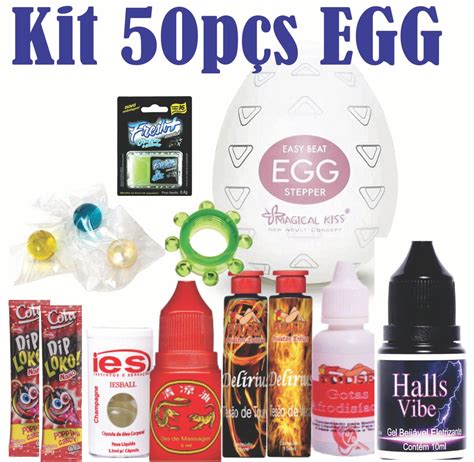 Kit Erotico 50 Produtos Sexshop Egg Mas Revenda Atacado R 14500